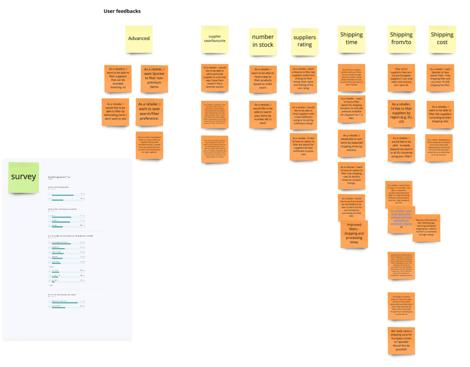 Gathering user feedback